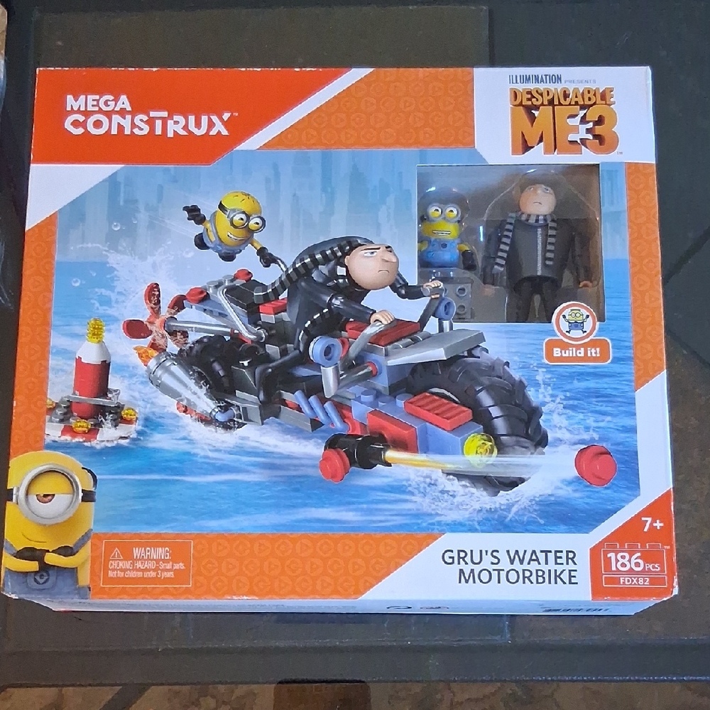 MEGA CONSTRUX GRU'S MOTORBIKE DESPICABLE ME 3